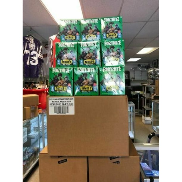 Fortnite Series 1 Trading Card Mega Box 12 Packs Walmart Com Walmart Com