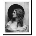thumbnail image 2 of Historic Framed Print, [Young woman modeling: head and shoulders, facing left, wearing low-cut dress], 17-7/8" x 21-7/8", 2 of 9