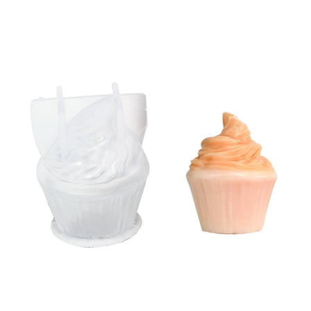 Cartoon Ice Cream Scented Silicone Mold Epoxy Gypsum Handwork Soap Mold Plasters Mold Cake Making Supplies