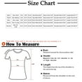 thumbnail image 4 of Fesfesfes Work Tops Women Fashion Casual Print V Neck Loose Short Sleeve T-shirt Top Blouse Pullover Womens Tunic Tops S(US:4), 4 of 6
