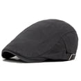 thumbnail image 2 of Newsboy Hats for Men Flat Cap Cotton Adjustable Breathable Irish Cabbie Ivy Driving Hunting Hat, 2 of 7