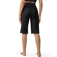 thumbnail image 6 of Jz Women's 9" Long Swim Board Shorts with Pockets High Waisted Beach Swimsuits Knee Length Short for Women with LinerBlackL, 6 of 8