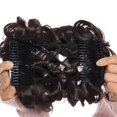 thumbnail image 2 of Peigne à Clip pour Femmes Cheveux Bouclés Chignon Updo Extension de Cheveux Bunignons, 2 of 6