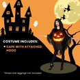 thumbnail image 5 of Poncho Jack-O-Lantern de Costume Fun World para mujer, Halloween, 5 of 5