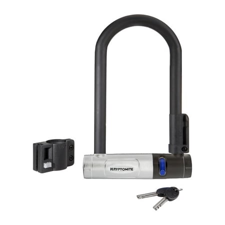Kryptonite U-Lock, Black/Silver