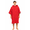 Red, variant on ALLEN & MATE 100% Cotton Hooded Surf Poncho Changing Robe - Quick Absorbent Changing Towel with Pocket for Surfing Men Women