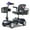 Dark Purple, variant on 4-Wheel Powered Mobility Scooters, Mobility Scooters for Adults & Senior with Shock Absorber, 300W Motor, Rear Basket and Storage Box, LED Lights, White