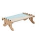 thumbnail image 5 of Hamaca de percha para ventana de gato de doble propósito, cama de gato de asiento duradero, estante resistente lavable ajustable, estable para gatos gris azul Yinane Percha para ventana de gato, 5 of 8