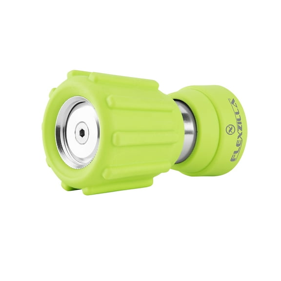Flexzilla® Garden Hose Nozzle - Heavy Duty Twist Action, Metal Construction, ZillaGreen™