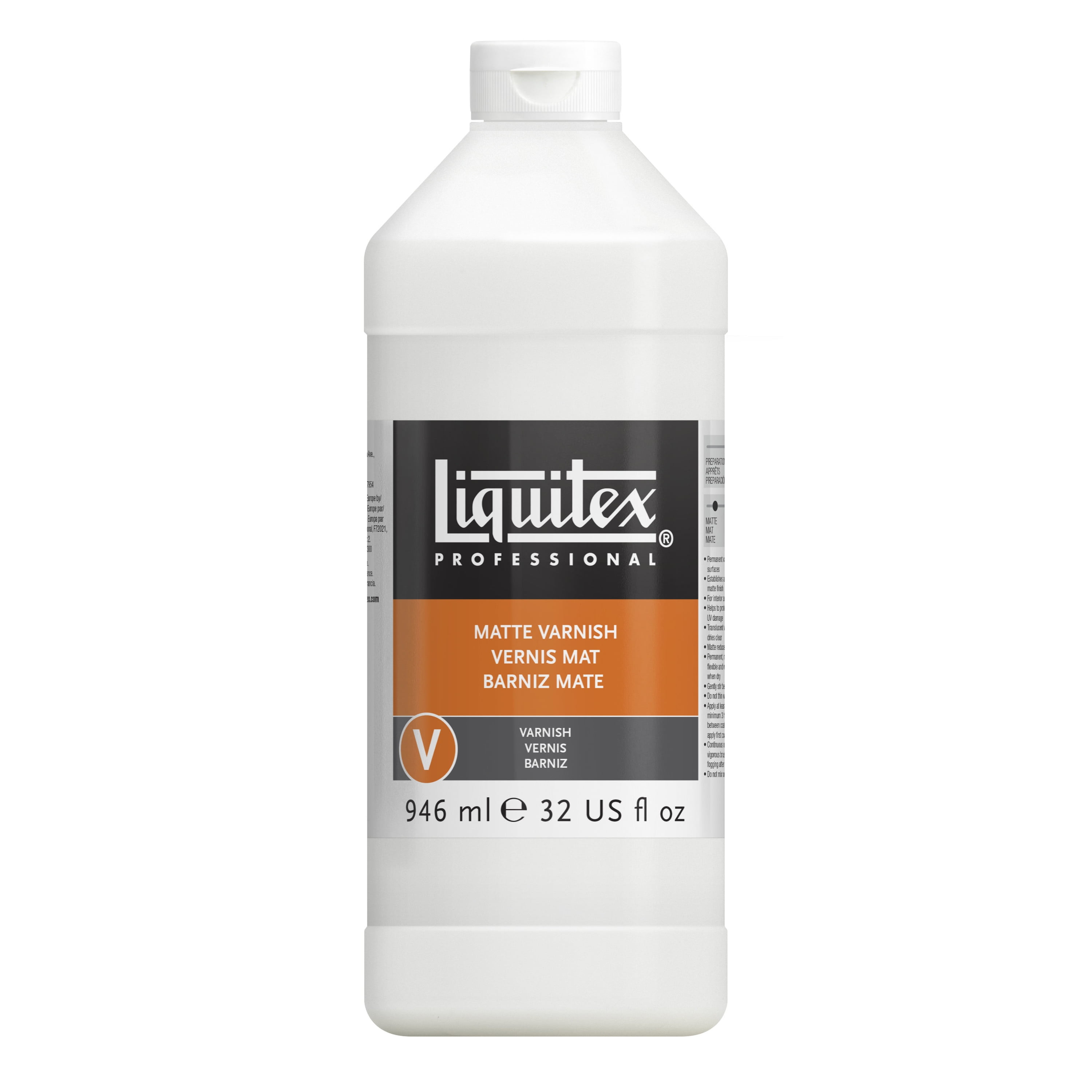 Liquitex Matte Varnish, Quart