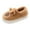 A Khaki, variant on Women's Moccasin Slippers with Berber lining Cute Animal Shoes Thermal Soft Basic Comfort And Relaxation Shoes Bedroom Dormitory Green 37