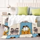 thumbnail image 4 of Grumpy Cat - Gato Gruñón anti-pilling, suave, ligera, esponjosa y acogedora de lujo para hogar y cocina – Perfecta para niños y adultos,120X80cm, 4 of 6