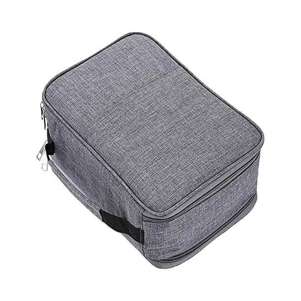 Estuche organizador para lápices de colores con 300 ranuras y 5 capas para marcadores Gris