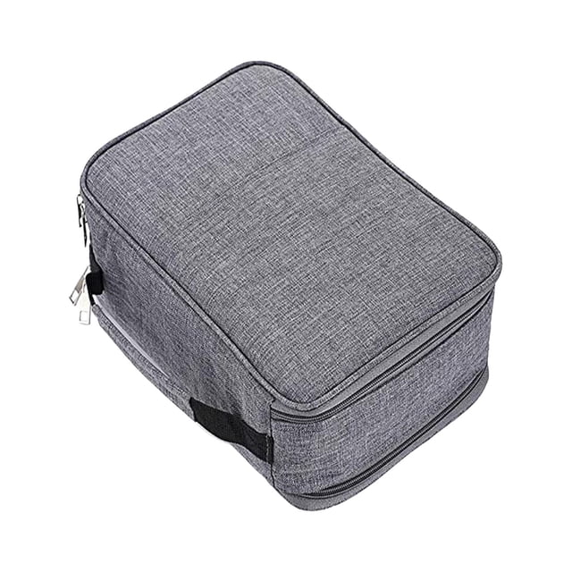 Organizador de lápices de colores con 300 ranuras Estuches grandes para lápices de colores para pinceles de maquillaje Gris