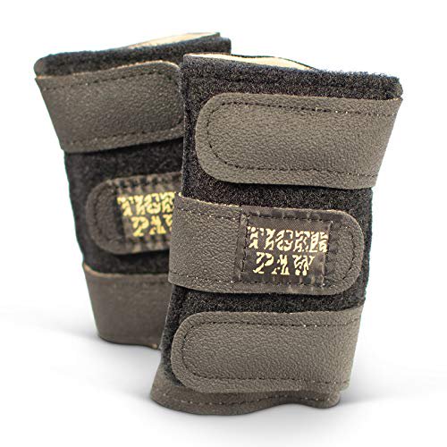 Tiger Paw Authentic Gymnastics Wrist Supports (Sold in Pairs) | The Original Competition Grade Gymnastics Wrist Guards | Adjustable Wrist Support Braces | Water Proof | Extra Small (Up to 69 pounds)