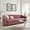 Red, variant on Modway Announce Performance Velvet Channel Tufted Sofa, Multiple Colors