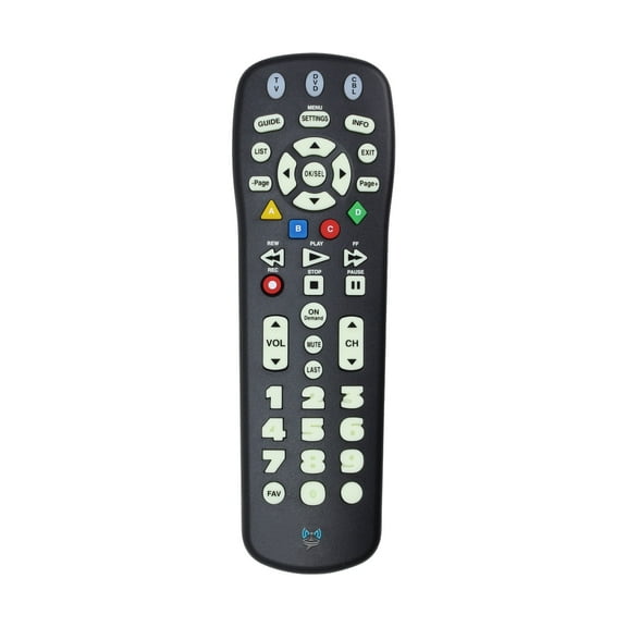 SatelliteSale TV Remote Control UR3-SR3S Big Button Remote Control Replacement for Spectrum Set-top Cable Boxes