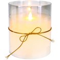 thumbnail image 6 of Home Sweet Home - 6" Clear Luster Realistic Flame Candle, 6 of 9