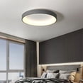 thumbnail image 2 of Lámpara de Techo Nórdica LED, Sencilla, para Sala de Estar, Dormitorio, Estudio, Restaurante, Hogar, Decoración Redonda, Iluminación B, 2 of 5