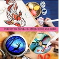 thumbnail image 6 of 48 Colors Alcohol Markers Set, Dual Tips Blender Art Markers for Drawing Sketching Coloring Artist Pens and Underlining, Professional Permanent Sketch Markers for adult coloring, 6 of 6