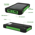 thumbnail image 4 of Solar Charger Power Bank 26800mAh, Portable Fast Charging Power Bank with Type-C & USB Ports, Compatible with iPhone, Samsung & More, Waterproof Solar Panel for Camping and Outdoor Use(Green), 4 of 10