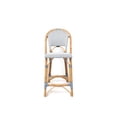 thumbnail image 3 of Modern Bistro Rattan Counter Stool, 3 of 4