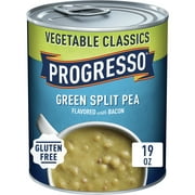 Progresso Green Split Pea Soup, Vegetable Classics Canned Soup, Gluten Free, 19 oz
