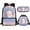 Axolotl Fish Scale, variant on Jeiento Ladybug School Backpack for Girls with Lunch Box Red Elementary Student Bookbag for Kids 8-10/10-12 Lunch Bag Middle Schoolbag Lunchbox Pencil Case Book Bag Set