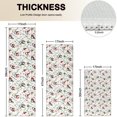 thumbnail image 4 of White Christmas Gnome and Light Pattern Kitchen Rugs Sets Of 3,Kitchen Runner Rugs Non Skid Washable,Decorative Kitchen Floor Mats for Kitchen,Sink,Laundry,17"x30"+ 17"x47" + 17"x59", 4 of 6