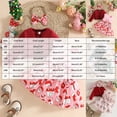 thumbnail image 3 of mgoYE Baby Girl Christmas Clothes Kid Toddler Girl Fall Dress+Cardigan 2 Piece Floral Sleeveless Dress and Cardigan Set(Pink,12-18 Months), 3 of 9