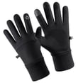 thumbnail image 4 of Guantes cálidos para ciclismo, resistentes al viento, resistentes al agua y al frío, guantes de dedo completo con pantalla táctil, guantes de motocicleta para deportes al aire libre, color negro YUNYI BRAND  Deportes, 4 of 8