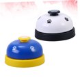 thumbnail image 4 of UPGRATOR 2Pcs Training Plastic Bells for Dogs Assorted Color Footprint Pattern Loud Sound for Puppy Training, 4 of 7