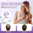 thumbnail image 5 of LEEYNEER Multi-Function Electric Scalp Massager - Wireless Oily Diffuser Comb with Adjustable Heat & Vibration Modes  Ergonomic Handle for All Hair Types  Red & Black Design  Sleek Beauty, 5 of 5