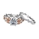 thumbnail image 4 of Conjunto de anillos de 2 uds regalo de San Valentín anillos de compromiso de cobre elegantes, 4 of 8