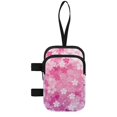 thumbnail image 2 of COEQINE Lightweight Forearm Crutch Bag for Seniors Dreamy Cherry Blossom Walking Cane Storage Pouch, with 2 Zipper Pockets, Large Capacity, Hands-Free, for Men Women, 2 of 7