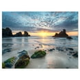 thumbnail image 1 of Designart Beautiful Porthcothan Bay Canvas Wall Art, 1 of 4