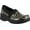 Beige Leopard Patent Leather/Black, variant on Easy Works by Easy Street Attend Women's Slip Resistant Work Shoe