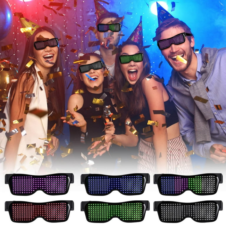 Personalized light up glasses discount