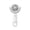 White, variant on Portable Handheld Mini Fan, Neck Fan, Desk Fan, 180° Adjustable,Display Electricity in Real Time, USB Rechargeable Foldable Fan, Quiet Personal Fan(Blue)