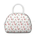 thumbnail image 2 of Cherry Lunch Bag for Women – Cute Red & Pink Fruit Print Tote, Sweet Aesthetic Design with Art Illustration, Insulated & Leakproof for Work, Picnic, or Cherry Lovers, 2 of 6