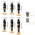 thumbnail image 2 of Bicycle Oil Spring Shock Absorber Mountain Bike Rear Shock Absorber Aluminium Alloy MTB Rear Absorber Suspension with Screws Kit 190mm (7.5'') x 55mm, 2 of 8