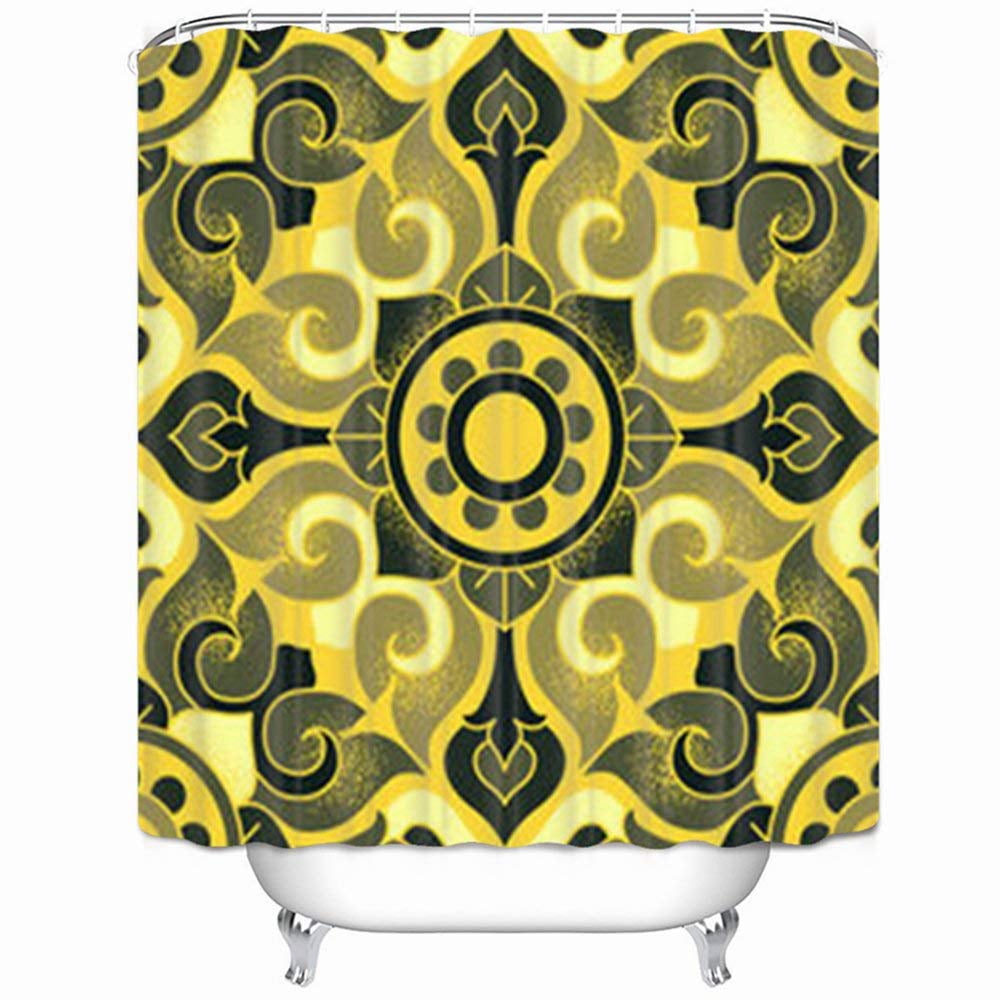 ARTJIA Ornate Floral Texture Endless Thai Textures Scroll Pattern 