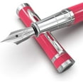 thumbnail image 1 of Wordsworth & Black Fountain Pen Set[OPULENT PINK]-Medium Nib-Journaling and Calligraphy-Smooth Writing Pens- 6 Free Ink, 1 of 6