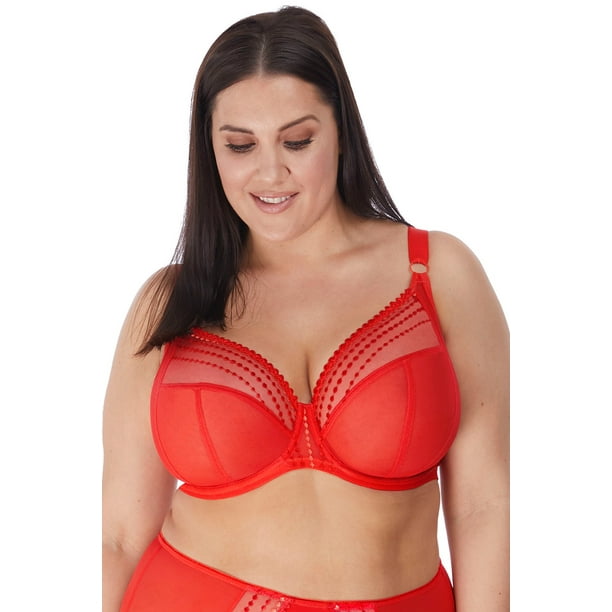 Elomi Lace 8900 Matilda Full Coverage Bra US 34L Side Support Underwired