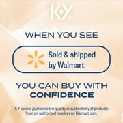 K-Y Warming Liquid Lube, Sensorial Personal Lubricant, Silicone Based Formula, Safe to Use with Condoms, For Men, Women and Couples, 2.4 FL OZ