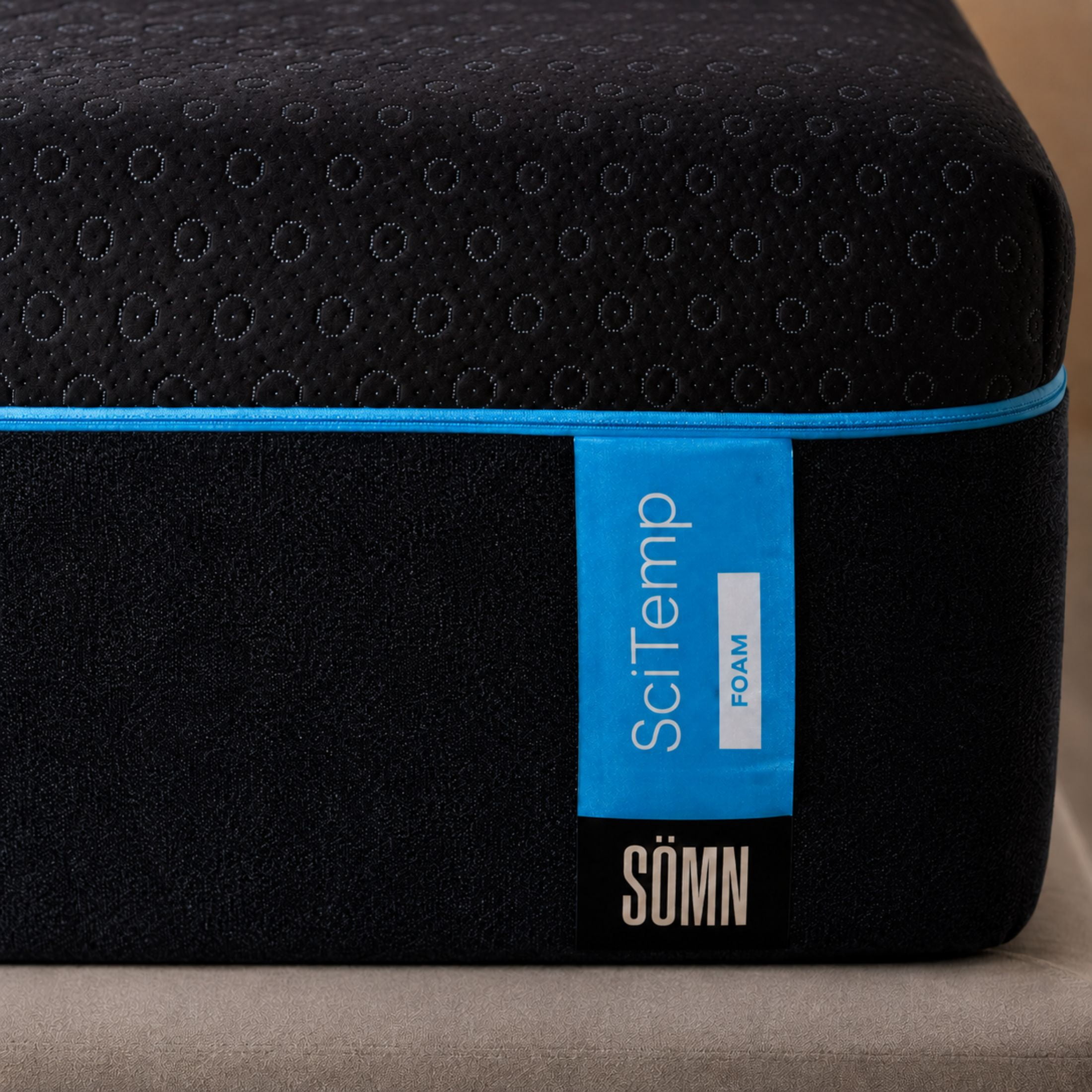 SciTemp by Somn Company 10-Piece Sleep Solution 14" Graphene + IceTech Cooling Memory Foam Mattress, Full.