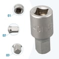 thumbnail image 2 of Oil Sump Drain Plug Socket Wrench 3/8 Drive Auto Repairing Gearbox Screw Wrench, 2 of 8