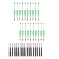 thumbnail image 4 of 20x bolígrafo con cuentas con 50 recargas, bolígrafos para manualidades, bolígrafo de escritura novedoso, 50 recargas para suministros de regalos para Verde, 4 of 7