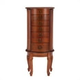 thumbnail image 2 of Linon Woodland Wood Jewelry Armoire in Cherry, 2 of 16