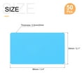 thumbnail image 2 of 50 Pack Blank Cards 20mil ID Cards Blank Credit Cards Light Blue, 2 of 6